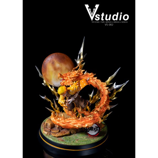 V studio:1/8鬼滅之刃-我妻善逸 雷之呼吸 雕像(VS-002) 原創商品 V studio:1/8鬼滅之刃-我妻善逸 雷之呼吸 雕像(VS-002) 原創商品