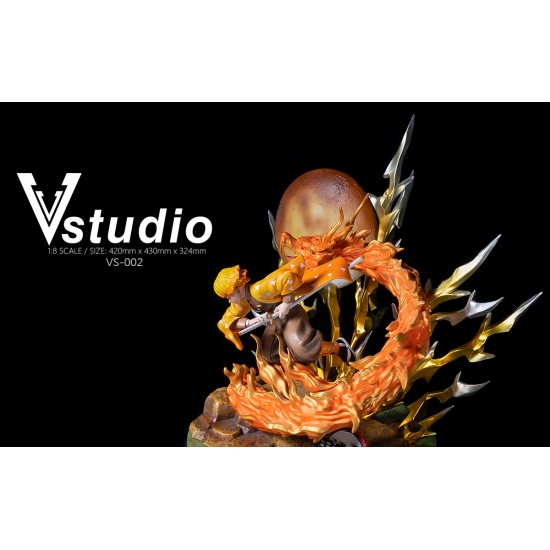 V studio:1/8鬼滅之刃-我妻善逸 雷之呼吸 雕像(VS-002) 原創商品 V studio:1/8鬼滅之刃-我妻善逸 雷之呼吸 雕像(VS-002) 原創商品