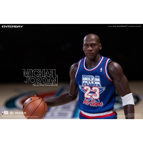DropX™️ Exclusive: Enterbay Michael Jordan All-Star 1993 Edition 1/6 Real Masterpiece Action Figure (Limited Edition 1500 Sets) DropX™️ Exclusive: Enterbay Michael Jordan All-Star 1993 Edition 1/6 Real Masterpiece Action Figure (Limited Edition 1500 Sets)