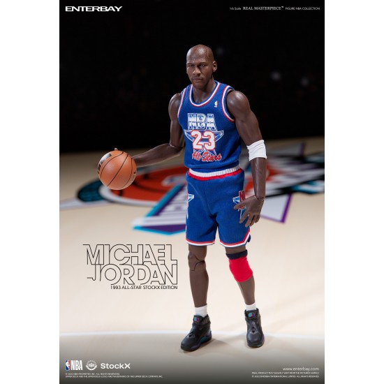 DropX™️ Exclusive: Enterbay Michael Jordan All-Star 1993 Edition 1/6 Real Masterpiece Action Figure (Limited Edition 1500 Sets) DropX™️ Exclusive: Enterbay Michael Jordan All-Star 1993 Edition 1/6 Real Masterpiece Action Figure (Limited Edition 1500 Sets)