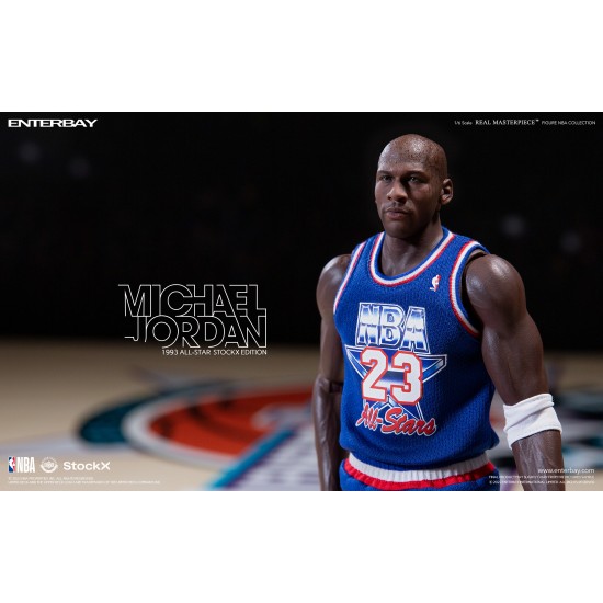 DropX™️ Exclusive: Enterbay Michael Jordan All-Star 1993 Edition 1/6 Real Masterpiece Action Figure (Limited Edition 1500 Sets) DropX™️ Exclusive: Enterbay Michael Jordan All-Star 1993 Edition 1/6 Real Masterpiece Action Figure (Limited Edition 1500 Sets)