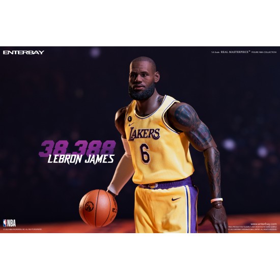 ENTERBAY: 1/6 NBA 雷霸龍•詹姆士LeBron James -2023年總得分紀錄版 (雙素體) ENTERBAY: 1/6 NBA 雷霸龍•詹姆士LeBron James -2023年總得分紀錄版 (雙素體)