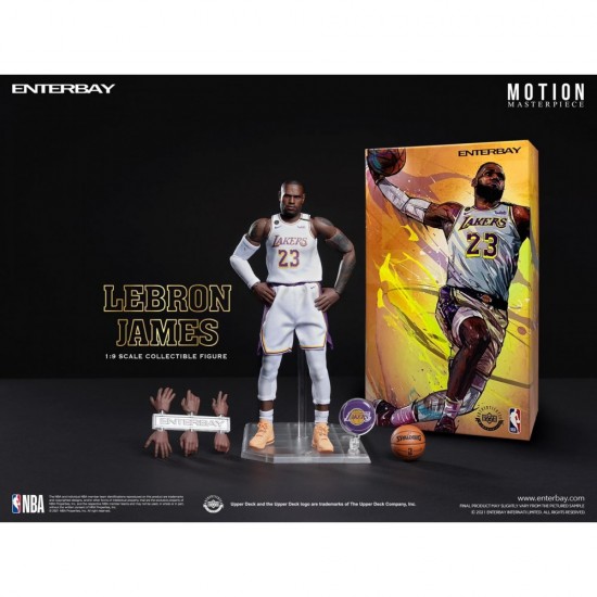 (合售方案) ENTERBAY: 1/9 NBA系列 湖人隊 Lebron James +1/9 籃球架 (合售方案) ENTERBAY: 1/9 NBA系列 湖人隊 Lebron James +1/9 籃球架