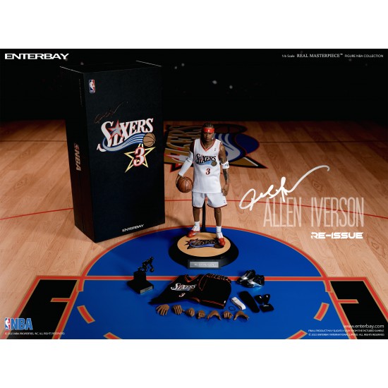 ENTERBAY : 1/6 NBA系列 七六人隊 Allen Iverson 艾倫·艾佛森 (限量復刻版)