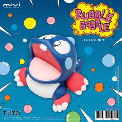 MiVi: 1986年初代泡泡龍 搪膠公仔系列 經典藍-張嘴波比龍 (BBVT-009) 