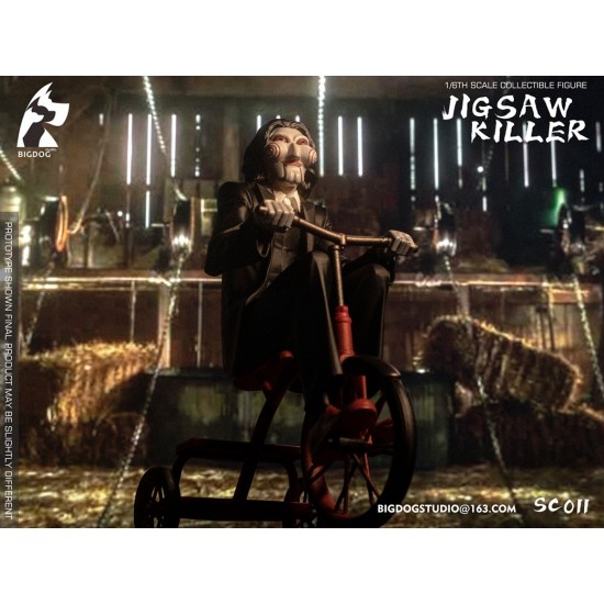 BIGDOG STUDIO. NO:SC011 奪魂鋸 拼圖狂魔 1/6可動人偶 豪華版 BIGDOG STUDIO. NO:SC011 奪魂鋸 拼圖狂魔 1/6可動人偶 豪華版