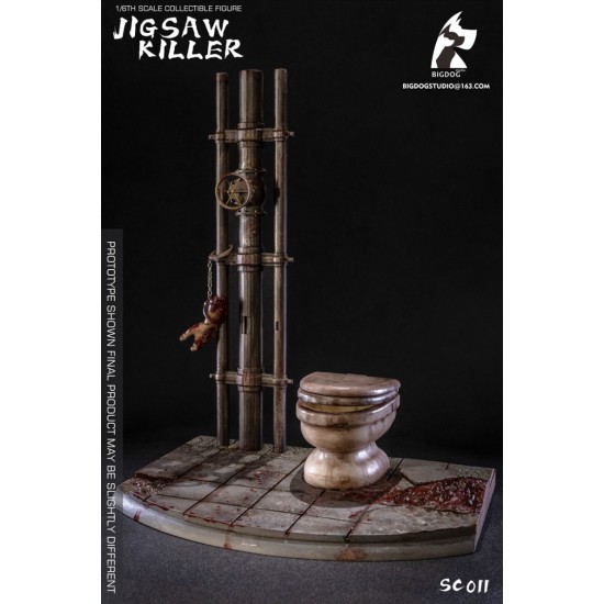 BIGDOG STUDIO. NO:SC011 奪魂鋸 拼圖狂魔 1/6可動人偶 豪華版 BIGDOG STUDIO. NO:SC011 奪魂鋸 拼圖狂魔 1/6可動人偶 豪華版