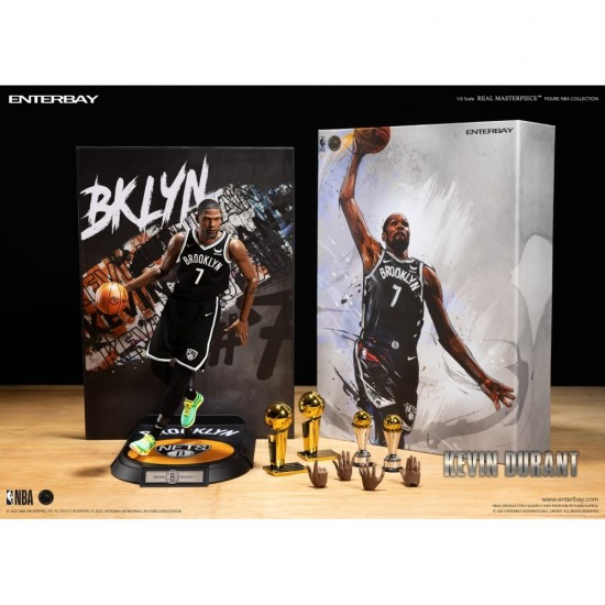 (買一送一) ENTERBAY: 1/6 公牛隊 麥可喬丹45號I’M BACK 限量版+1/ 6 NBA 籃網隊 凱文•杜蘭特 (買一送一) ENTERBAY: 1/6 公牛隊 麥可喬丹45號I’M BACK 限量版+1/ 6 NBA 籃網隊 凱文•杜蘭特