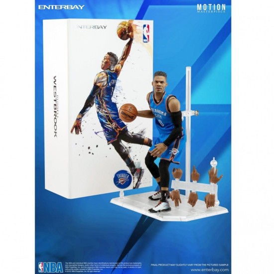 (展示福利品) ENTERBAY : 1/9 NBA Russell Westbrook 羅索·維斯布魯克 (MM-1203) (展示福利品) ENTERBAY : 1/9 NBA Russell Westbrook 羅索·維斯布魯克 (MM-1203)