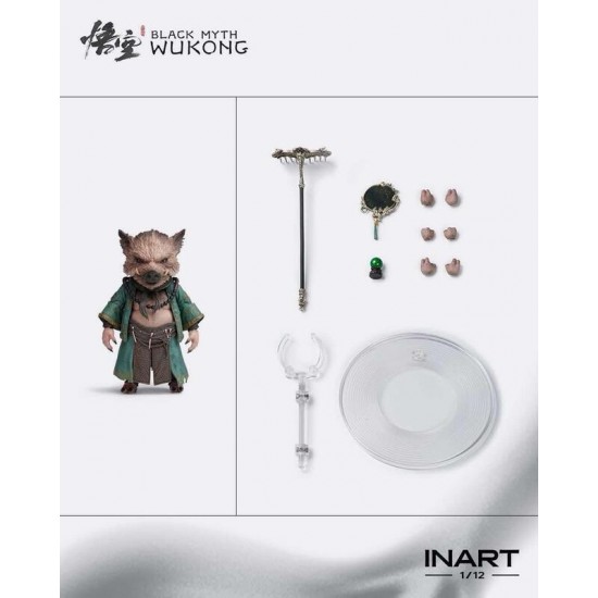 Queen studios INART 1/12《黑神話:悟空》 MAG-G0001 豬八戒 可動人偶 Queen studios INART 1/12《黑神話:悟空》 MAG-G0001 豬八戒 可動人偶