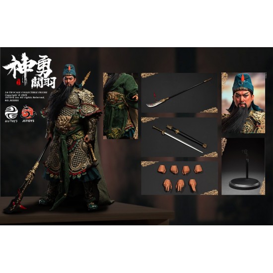 303TOYS x JSTOYS 1/6 三國系列 神勇關羽 雲長 NO.303001回饋版