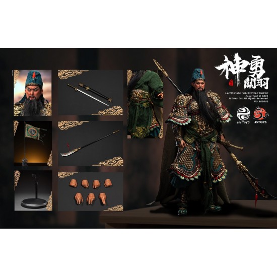 303TOYS x JSTOYS 1/6 三國系列 神勇關羽 雲長 NO.303002豪華版