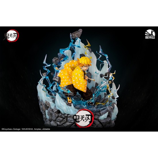 Infinity Studio 《鬼滅之刃》我妻善逸 1/4全身像 Infinity Studio 《鬼滅之刃》我妻善逸 1/4全身像