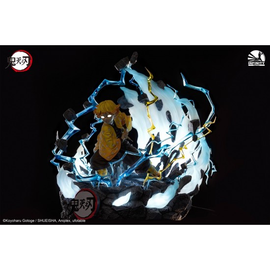 Infinity Studio 《鬼滅之刃》我妻善逸 1/4全身像 Infinity Studio 《鬼滅之刃》我妻善逸 1/4全身像