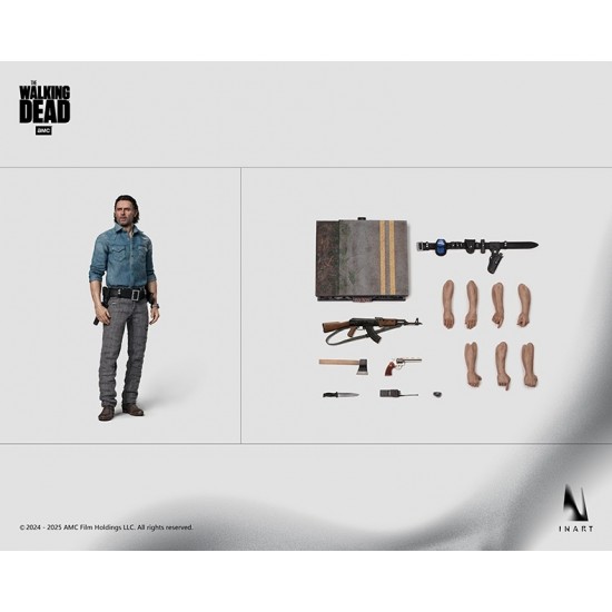 Queen studios INART 1/6 《行屍走肉》陰屍路 第八季 Ag- A024 瑞克•格萊姆斯 可動人偶 Queen studios INART 1/6 《行屍走肉》陰屍路 第八季 Ag- A024 瑞克•格萊姆斯 可動人偶