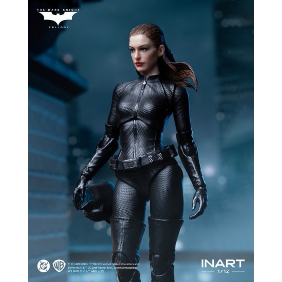 INART 1/12 蝙蝠俠 黑暗騎士崛起 貓女 可動人偶 Hg M0002