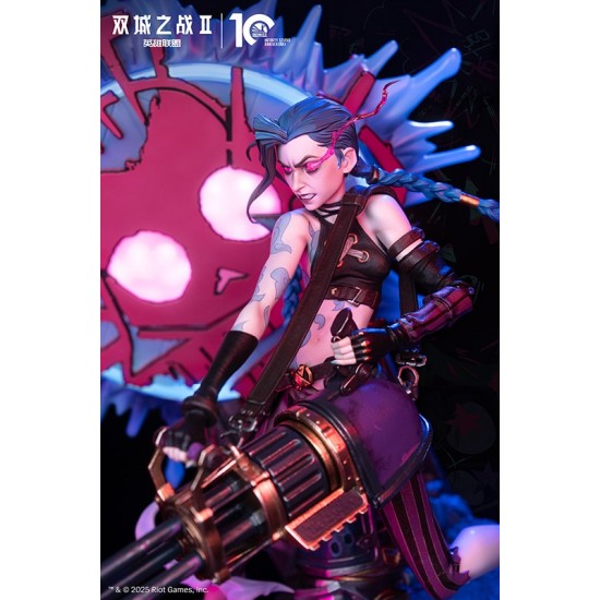 Infinity Studio ×Arcane II《奧術 II》金克絲 1:4 雕像