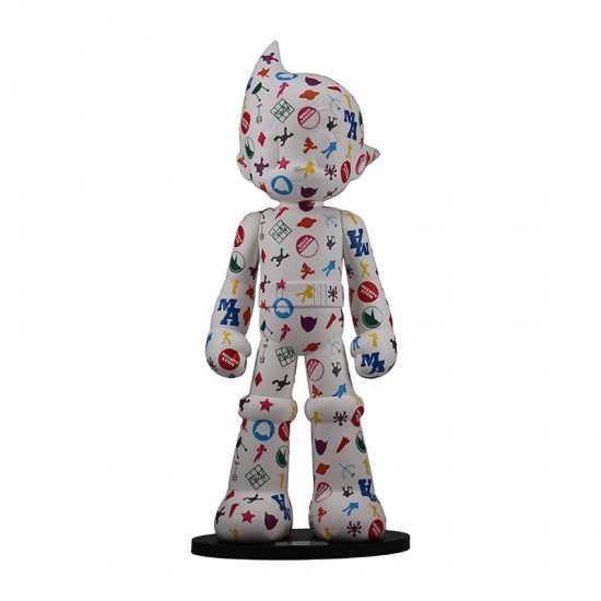 HUNG HING TOYS FRP公仔 – 原子小金剛 站姿（50公分）特別版 B（白色塗裝）