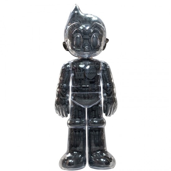 HUNG HING TOYS 合金公仔 – 原子小金剛 透明機械款（黑色）(23公分)