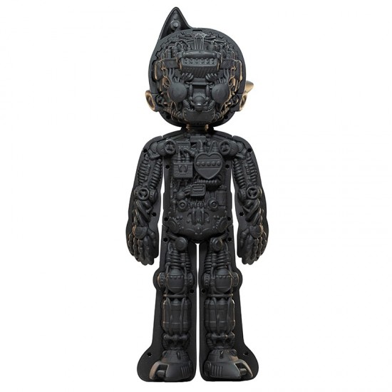 HUNG HING TOYS 合金公仔 – 原子小金剛 透明機械款（黑色）(23公分)