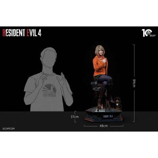 Infinity Studio《惡靈古堡4 重製版》阿什莉•格拉漢姆1/2 全身像