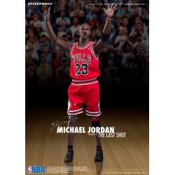ENTERBAY :1/6 NBA 公牛隊 麥可•喬丹Jordan最後一投2.0 客場版 (RM-1058)