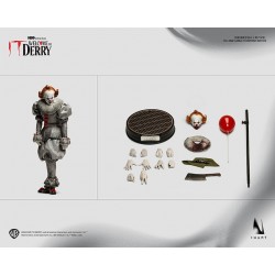 INART 1/6《小丑回魂：歡迎來到德里鎮》第一季-潘尼懷斯 Ag A039 雙頭雕