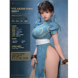 VelaKiss: 春麗 戰姬 V001-全包膠可動人偶152cm 版本
