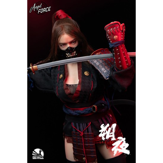 Infinity Studio Force 1:3 全矽膠可動人偶－咲夜 黑色版