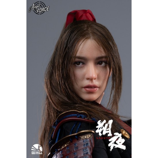 Infinity Studio Force 1:3 全矽膠可動人偶－咲夜 黑色版