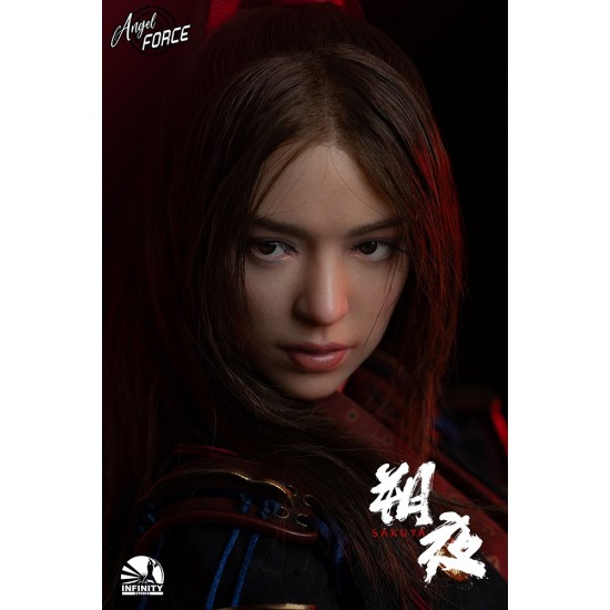 Infinity Studio Force 1:3 全矽膠可動人偶－咲夜 黑色版