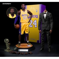 ENTERBAY 1/6  NBA系列 湖人隊 科比‧布萊恩特 可動人偶 (RM-1036) 雙人偶套裝版