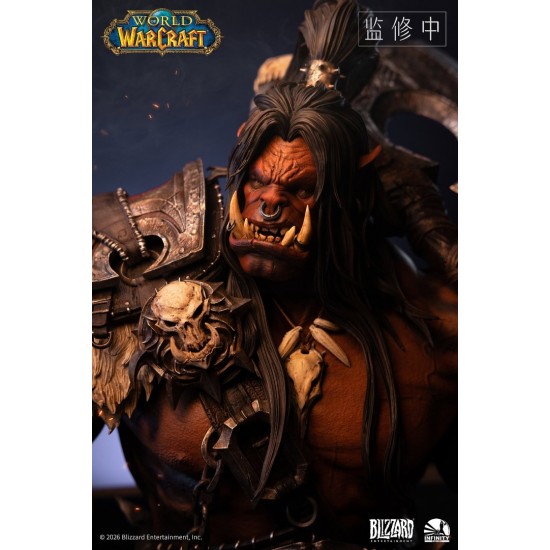 Infinity Studio 開天工作室《魔獸世界》- 格羅瑪什•地獄咆哮1/3 半身像